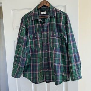 Aritzia Flannel Shirt size M